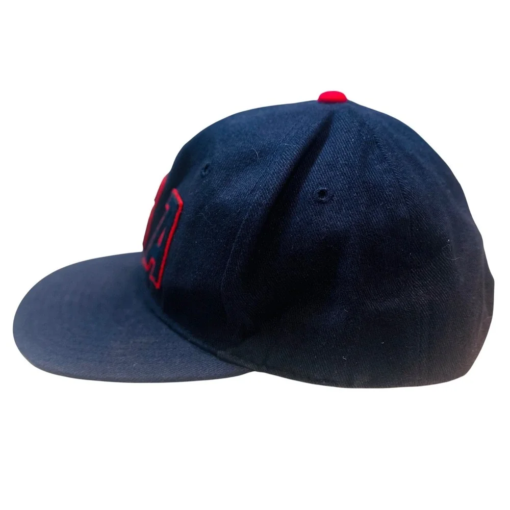 Talisman & Co USA 94 Soccer Snapback Hat Cap USMNT Blokecore Vintage Style Navy